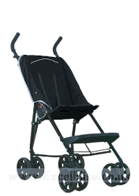 Budget XL BLACK (inc. footplate) + Seat Liner